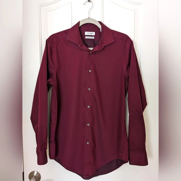 Calvin Klein Infinite Non-Iron Slim Fit Dress Shirt